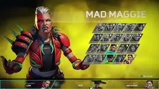 MAD MAGGIE 'Maori Warrior' Skin Select Screen Animation