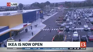 Fishers IKEA opens its doors
