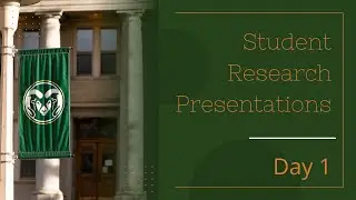 Systems Engineering Friday Talks | Student Research Presentations Day 1