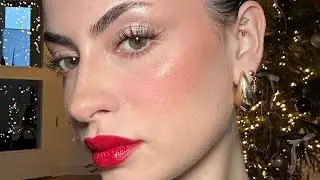 Holiday Glam Makeup ASMR🎄❤️ 