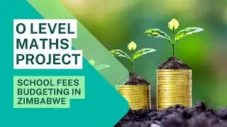 O Level Maths Project: Real-Life School Fees Budgeting in Zimbabwe #mathsproject #zimsec #maths