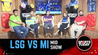 LIVE IPL 2023 ELIMINATOR: Naveen takes 4, MI go past 180 vs LSG | Sports Today