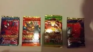 Marvel Overpower 4 Booster Pack Opening 1995