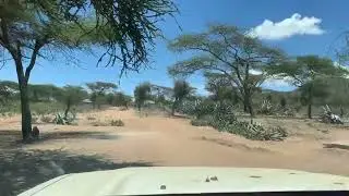 Rural Tanzania Dirt Road Drive &ndash; Real POV Journey