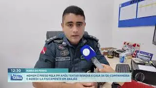 HOMEM &Eacute; PRESO AP&Oacute;S TENTAR INVADIR A CASA DA EX-COMPANHEIRA