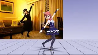 【MMD】ワンルーム・オール・ザット・ジャズ　配布+比較動画編（モーション配布）