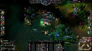 LoL - Malphite Epic Baron Steal - League of Legends
