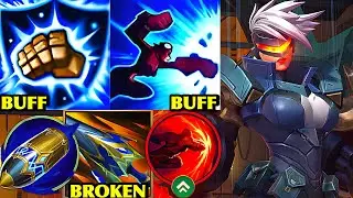 Wild Rift China Vi Jungle - 21KILL Sundered Sky VI Build Runes - Solo Rank BROKEN OP Champion !?