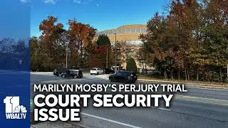 Court security scare delays Mosby jury selection