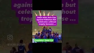 #India vs #Pakistan #asiacup2025 - India refuses trophy from Pakistan&rsquo;s Mohsin Naqvi , gets no cup
