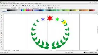 Logo Sample with blend tool in corel draw x7