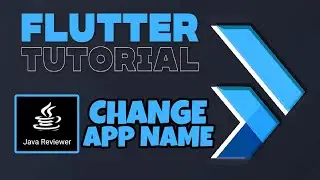 📱Change App Name in Flutter