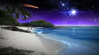 A Calm Surreal Beach Scene | Deep Sleep Music And Relaxation Mind
