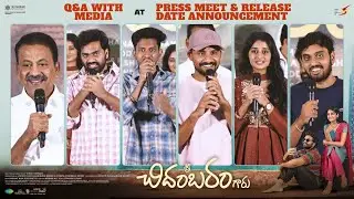 Q&A With Media at Sri Chidambaram Garu Press Meet & Release Date Announcement | Shreyas Media