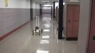 Nick Alex Amanda Gravity Powered Car 15 16 Run 1