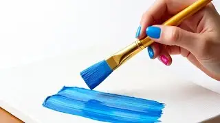 Painting a Country Road / Acrylic Painting for Beginners/ acrylic painting kesy banate hein 