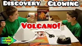 Сборка и обзор светящегося вулкана Discovery!