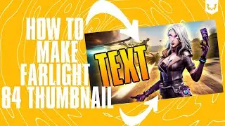 How to make GAMING THUMBNAIL on photoshop touch!