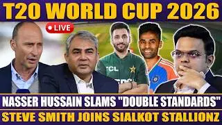 LIVE | T20 WC: Nasser Hussain Slams ICC 