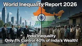Only 1% Control 40% of India&rsquo;s Wealth! | World Inequality Report 2026 | World Important Knowledge 