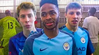 FOOTBALL CHALLENGES WITH RAHEEM STERLING, YAYA TOURE & WILLY