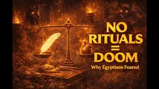 Why Egyptians Feared Dying Without Rituals