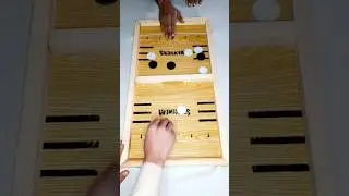 Super winner 🥶 whoever clear the board first wins 🥵Sling Puck Game #youtube #shorts #viralvideo