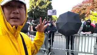 ANTIFA AND PRO-ISRAEL SUPPORTERS CLASH AT THE UNIVERSITY OF WASHINGTON #Seattle