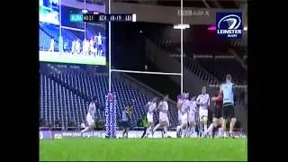 Leinster defeat Edinburgh in the Rabo Direct PRO12.