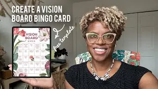 Create a Vision Board Bingo Card: Manifest Your Goals