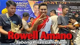 Rowell Amano &ldquo;Sabong Pinas Gamefarm&rdquo; || FIESTAG 2025 || @smxconventioncenter  Manila, Mall of Asia