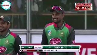 Bangladesh vs Ireland Match 6 | Tri Nation Series 2019 | Full Highlights