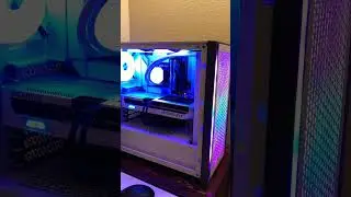 That first start on a new build 👌🏽 13900k, 4070 ti, 4000d airflow case, Gskill DDR5 7200, SN850x