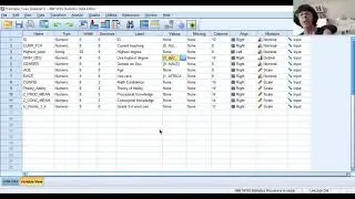 SPSS Introduction: Variable View