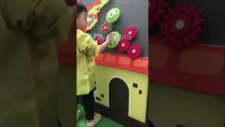 children museum equipment science kinetics magnetic based gears wall games for kids