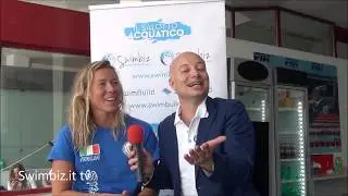 Rinasco e torno matricola: Stefania Pirozzi al Salotto Acquatico di Swimbiz