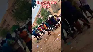 Happy holi dubai family #dubai #habibicometodubai #burjkhalifa #dubailife #holiday