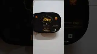 Rivo Black Dates #khajur #kimia #dates #khajoor #shorts #feed #viealreels