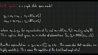 Local Level Model for time series (introduction pt.1)