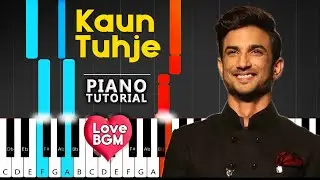 Kaun Tuhje Theme Piano Cover  | Sushant Singh Rajput | M S  Dhoni The Untold Story