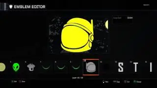Cod BO3 Custom Emblem Space