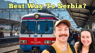 Traveling from Montenegro to Serbia by TRAIN! (plus everything you need to know)