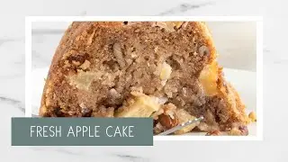 Fresh Apple Cake #Shorts