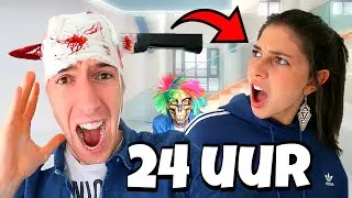 24 UUR LANG CELINE PRANKEN! **GAAT FOUT** #140