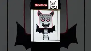 My Sprunki OC: Nineteen (from Numberblocks)