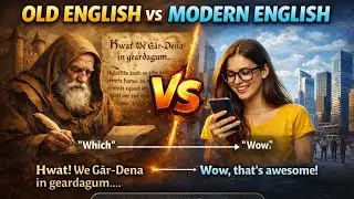 🥇Old English VS Modern English | Old English VS New English Words