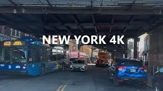 4K New York - Driving tour of Queens ( Liberty Avenue ) - Jan 8, 2026