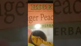 Yummy Healthy Fresh Natural Tasty Scrumptious Ginger Peach 🍑 Tumeric Tea Is The Best Immune Support