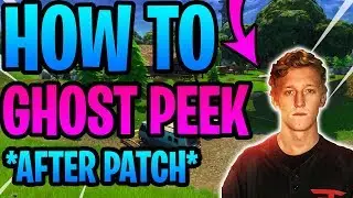 How To Ghost Peek On Fortnite Console  **AFTER PATCH**