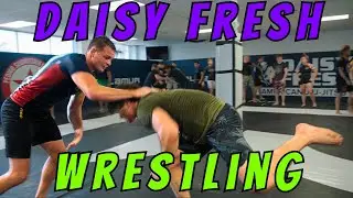Full Wrestling Class at the Daisy Fresh!